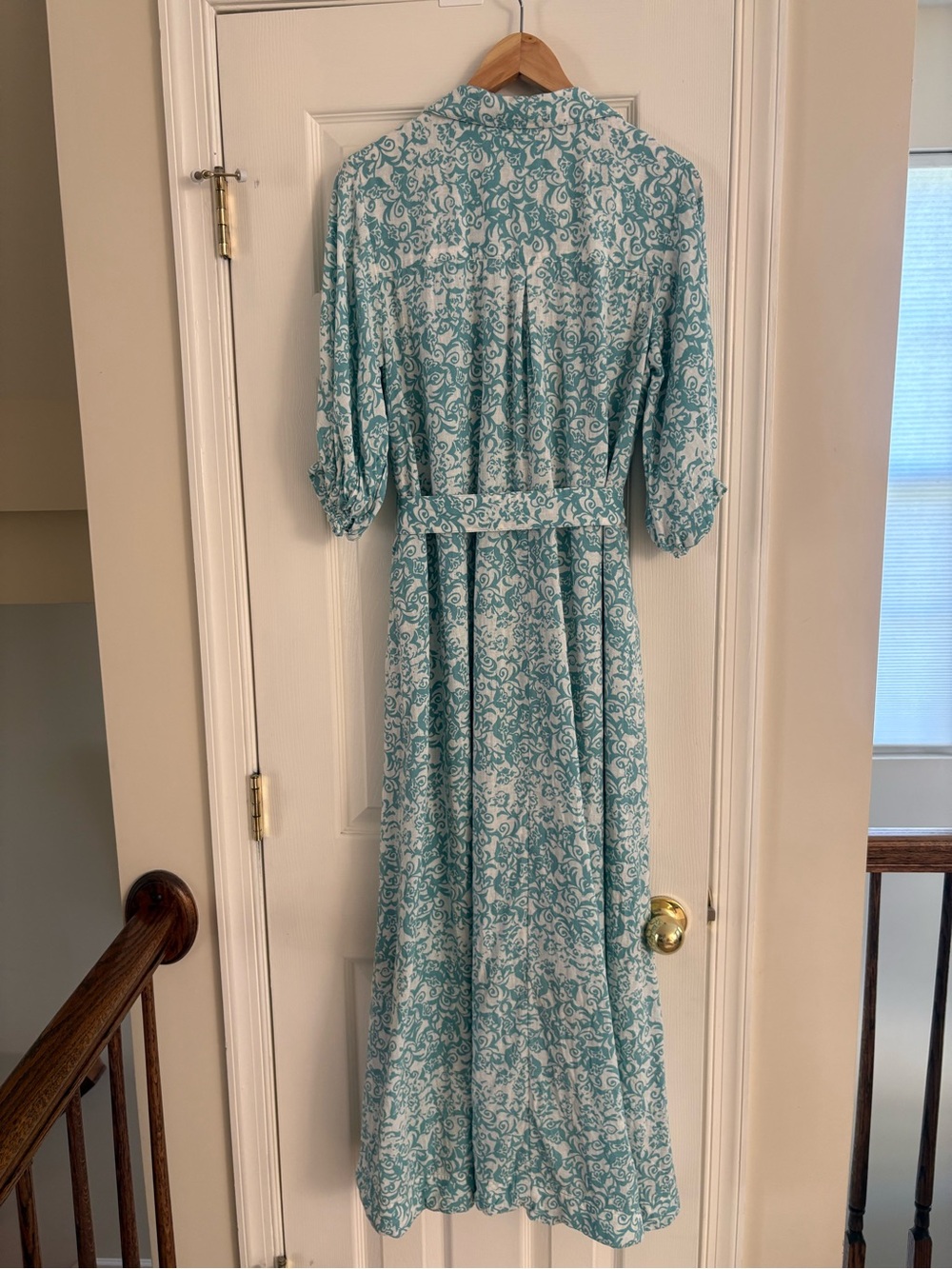 Anthropologies Maeve Mona Linen Shirt Dress in Size S - Picture 4 of 6